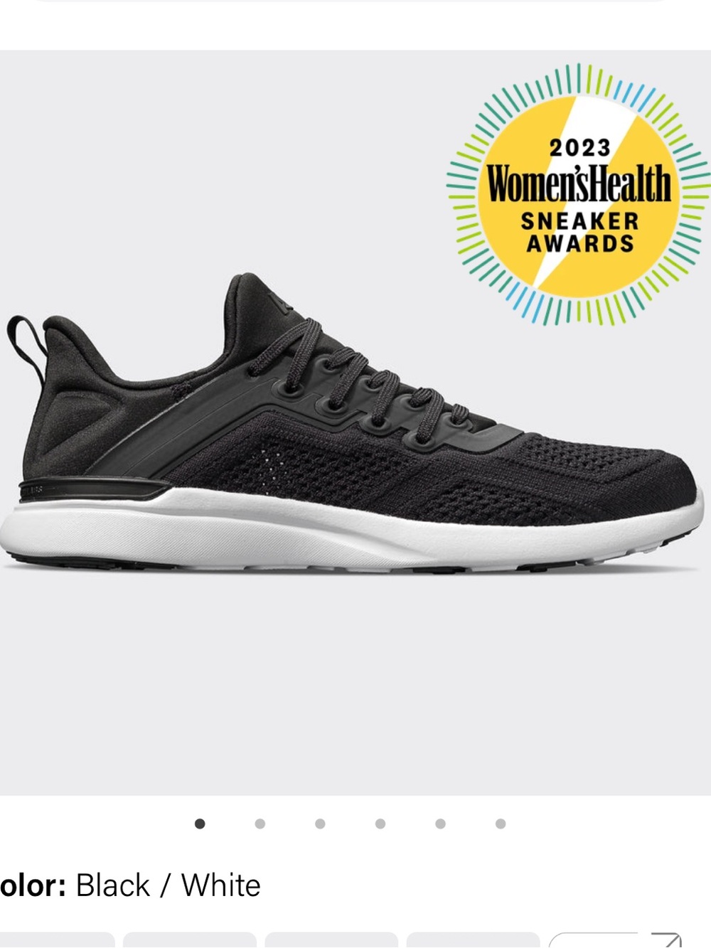 APL Women's TechLoom Tracer in Black/ White